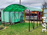 Дачный навес для авто или беседка 3,6х4 метра
Дачный навес для авто или беседка 3,6х4 метра