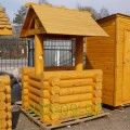 колодец оцилиндрованное бревно колодец оцилиндрованное бревно