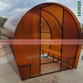 Беседка Курилка 2х2 закрытая
